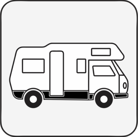 Camper presso Camping Riva del Setta Camper presso Camping Riva del Setta